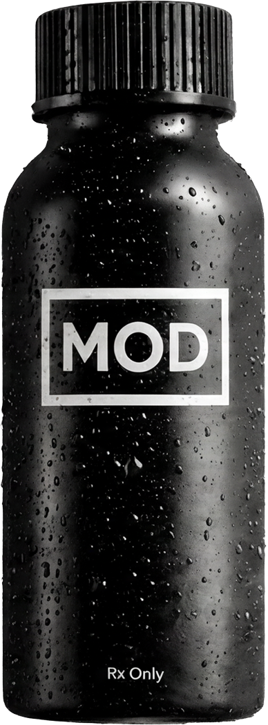 MOD modafinil bottle